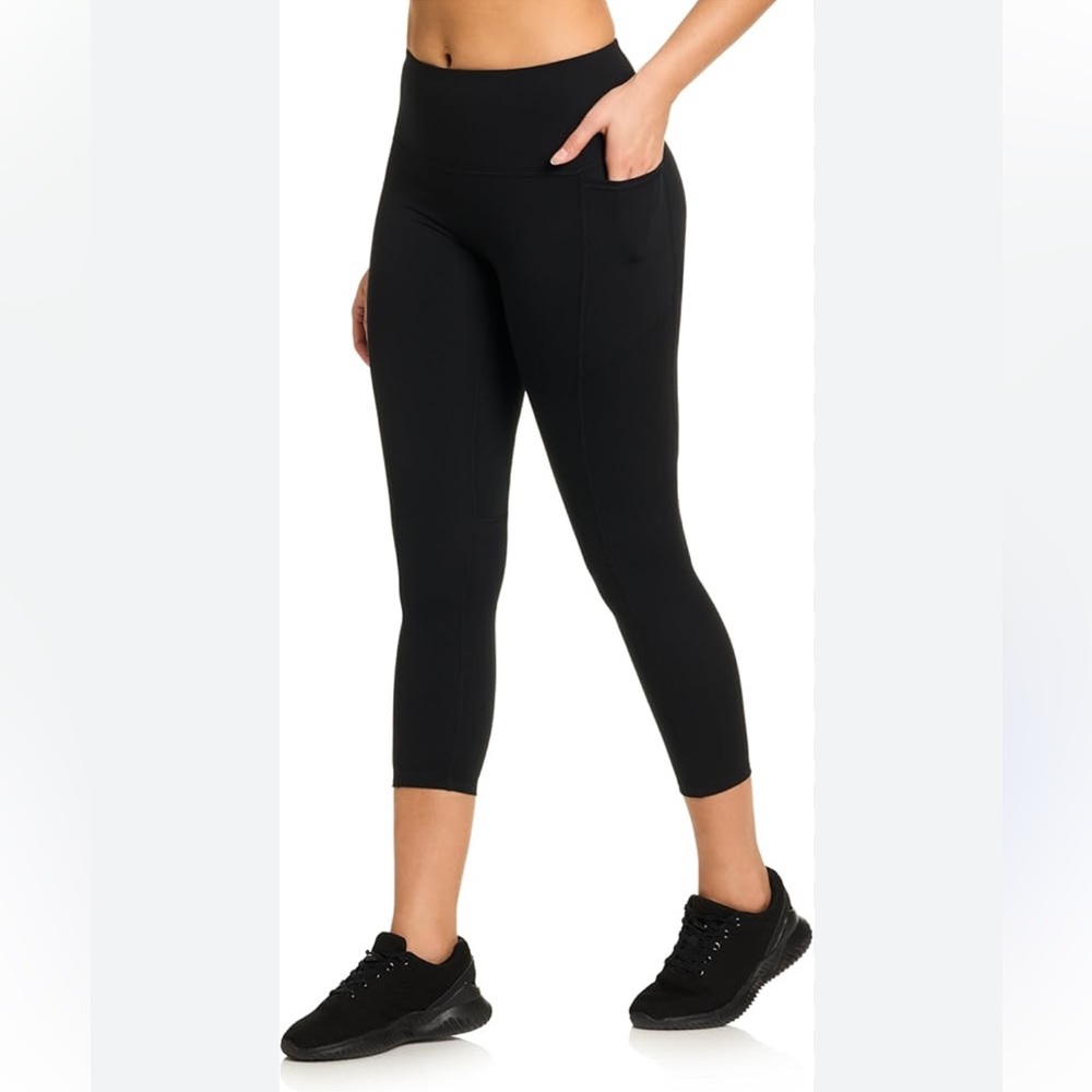 Reebok Women's Sleek Black Leggings